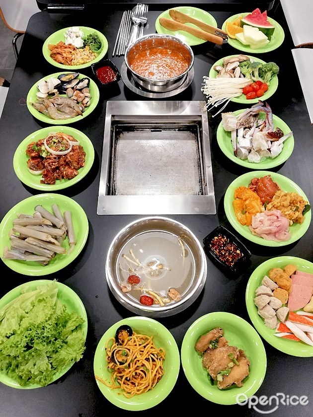 Asian Korean Steamboat Bbq Buffet At