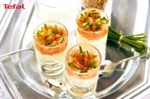 Salmon and Chive Cream Mousses Recipe  三文鱼香葱奶油慕丝食谱