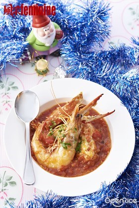 Crab and Prawn Hot Pot in Wine Broth Recipe 酒香蟹虾食谱
