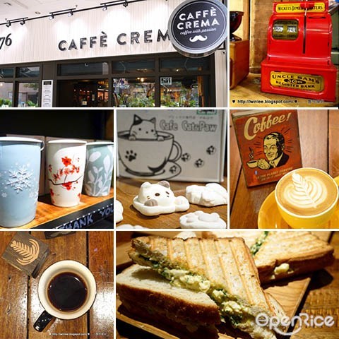 Mont Kiara, Burgers, Sandwiches, Café, Caffe Crema, Coffee, Cakes