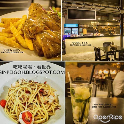 Batu Pahat, Johor, Grilled Chicken, Spaghetti Aglio Olio, Longan Chiller