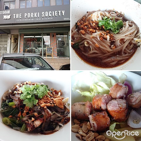 The Porki Society, Thai Food, Boat Noodle, Boat Rice, Boat Porridge, Seapark PJ, PJ