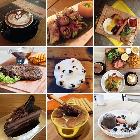  Klang Valley, Moonlight Cake House, Starbucks Reserve, Mocktail Bar, Coffee Stain, 3 Bags Full, Softcore Molten Cake Co, Peekaboo Café, I Am 80’s Café, Sae Ma Eul BBQ, Comic Coffee