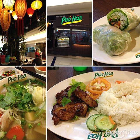 Klang Valley, Petaling Jaya , 牛肉河粉, 香烤鸡肉饭或面条, 香烤猪肉饭或面条