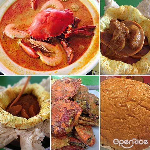 Negeri Sembilan, Seremban, curry chicken bun, herbal chicken, seafood curry pot, Restoran Lucky 