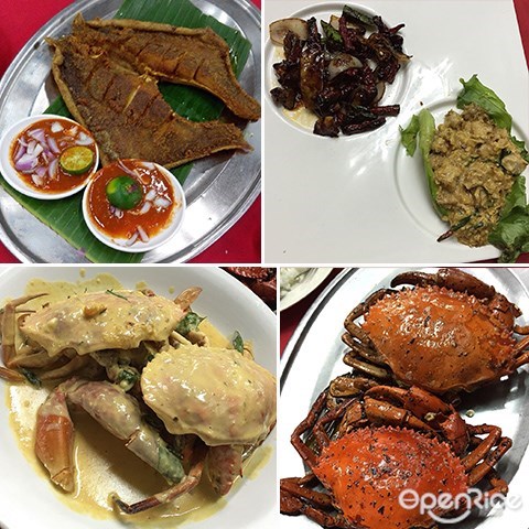  Klang Valley, Jinjang, baked crab,  grilled fish, yin-yang sausage