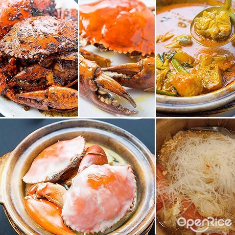  Klang Valley, Petaling Jaya, crabs, steam crab, creamy crab, kam heong crab, curry fish, mi hun with shrimp