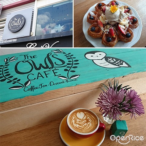 The Owls Café, Rebecca waffle, David Waffle, Cafes at Bukit Jalil, Aked Esplanad Bukit Jalil, Bukit Jalil, KL