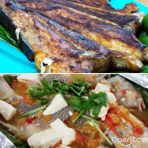 puchong, Botak Pari Grilled Fish, ikan bakar, kl, pj, klang valley, ikan panggang, grilled fish