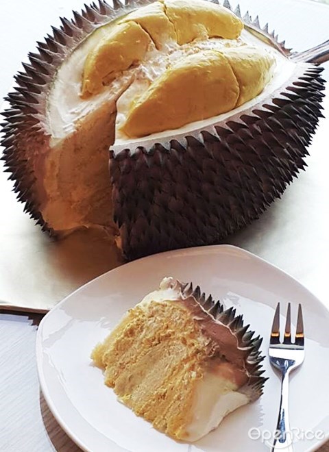 durian, durian cake, 3D cake, songket bakery, bangsar, klang valley, 榴莲蛋糕, 3D蛋糕
