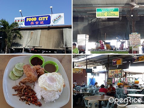 Lisa’s Corner, Nasi Lemak, Curry Chicken, Fried Chicken, Kota Kinabalu, Sabah