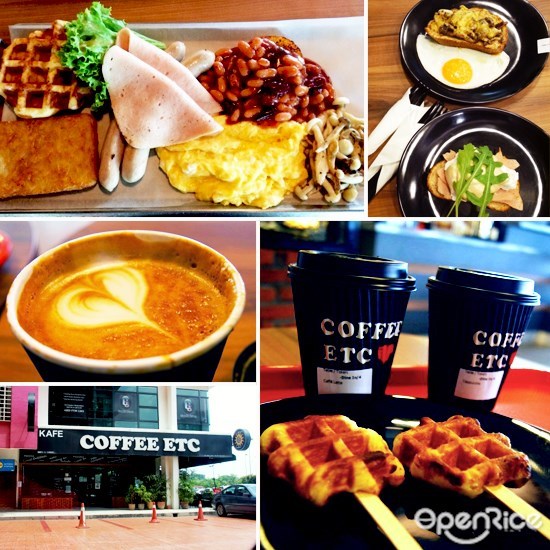 ara damansara, klang valley, pj, kl, 必吃, 美食, coffee etc, coffee, cafe, all day breakfast, belgian waffle