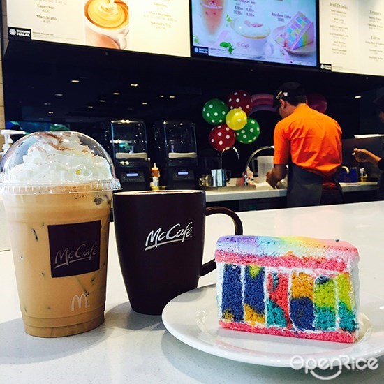  McDonald,MCd,麦当劳,Rainbow Cake, McCafe,彩虹蛋糕,全马
