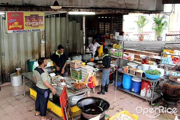 nasi lemak, bumbung, seapark, pj