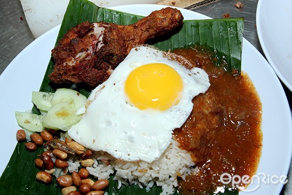 nasi lemak, bumbung, seapark, pj