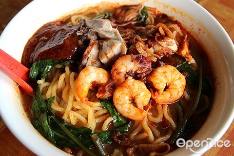 San Peng, prawn mee, Pudu