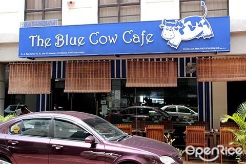 Blue Cow Cafe, 香肠, 培根, sri hartamas