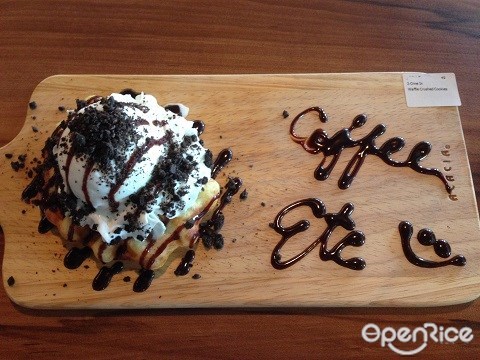 Coffee Etc, pj, oasis ara damansara, Belgian Waffles