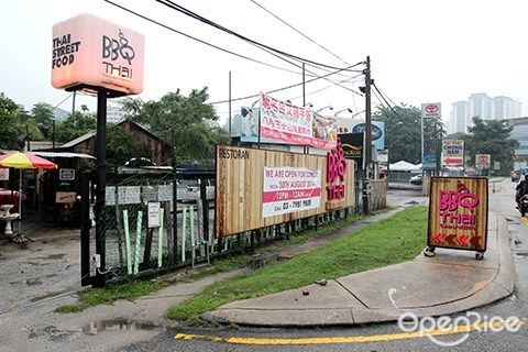 bbq, thai food, street food, old klang road