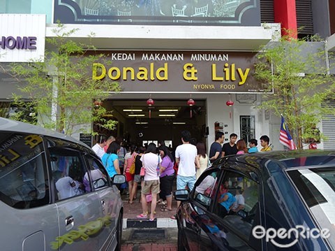 Donald & Lily's Nyonya Food, nyonya cuisine, melaka, malacca