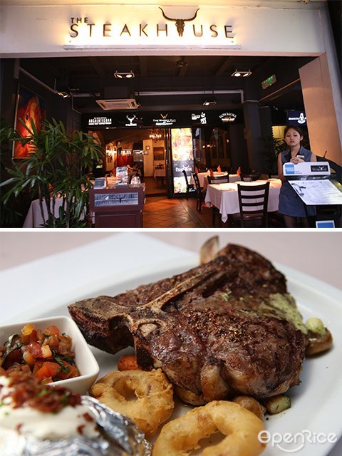 The Steakhouse, Steakhouse, Steak, Changkat Bukit Bintang, T字形带骨牛扒