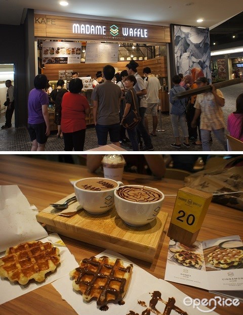 Madame Waffle, Waffle, Mid Valley, The Gardens