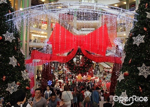 Christmas, Klang Valley, IOI City Mall, Pavilion, Mid Valley, 1 Utama, The Curve, The Gardens, Sunway Pyramid, Paradigm Mall, Publika