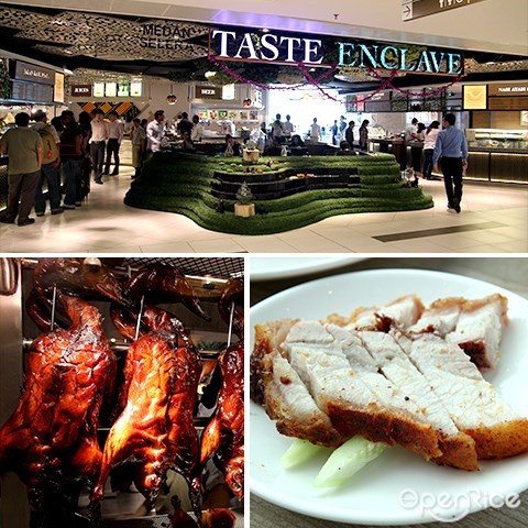 taste enclave, food court, avenue k, kl