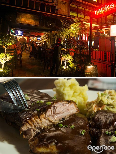 Racks Bar & Baby Backs, Changkat Bukit Bintang, KL