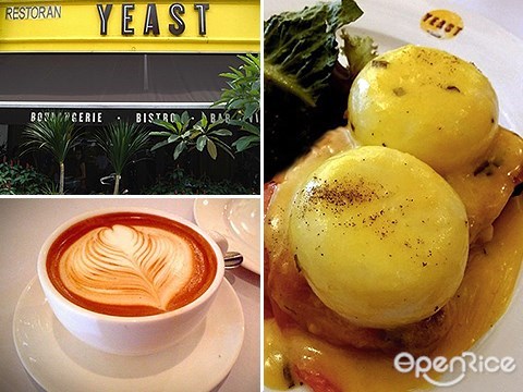 Eggs benedict, Yeast Bistronomy, Bangsar, KL