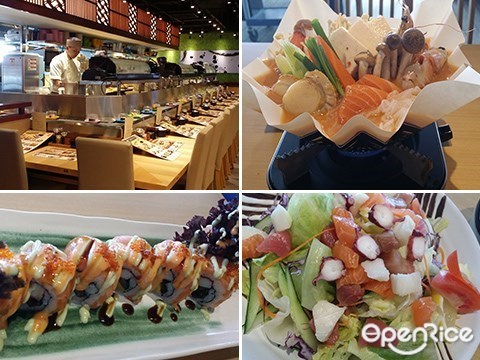 Sushi Tei, 寿司, 生鱼片, 三文鱼, Oceanus Mall, 沙巴, 亚庇