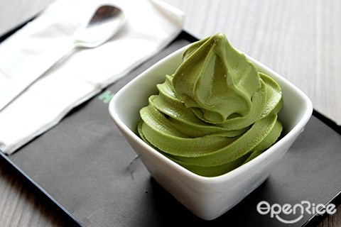 绿茶, 冰淇淋, 甜品