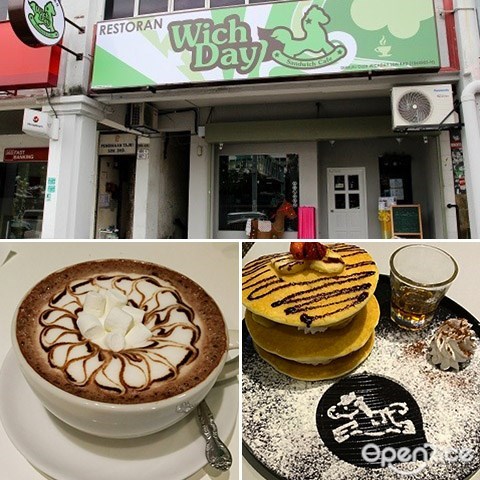 WichDay Café, pancakes, Pandora Box, Connaught, Cheras