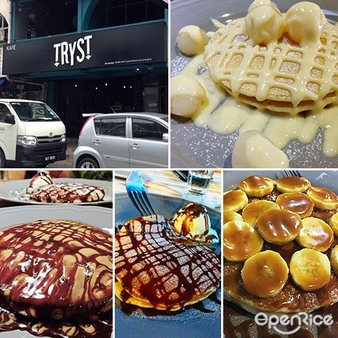 Tryst, pancakes, Subang, SS15