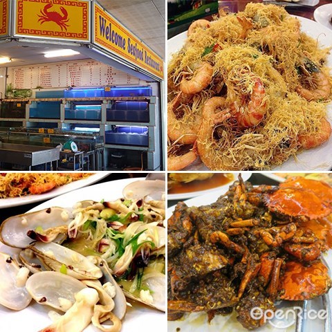 Welcome Seafood Restaurant, Sabah, Kota Kinabalu, Seafood