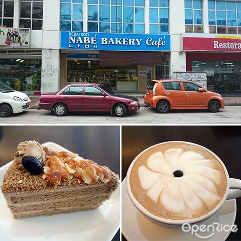 Nabe Bakery, Pastries, Breads, Latte, Cakes, Ampang, Korean cafe
