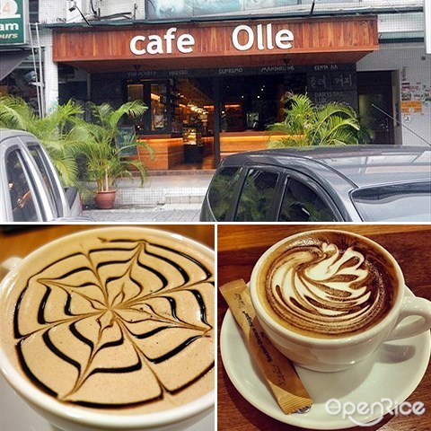 Cafe Olle, Latte, Cakes, Sri Hartamas, Korean cafe