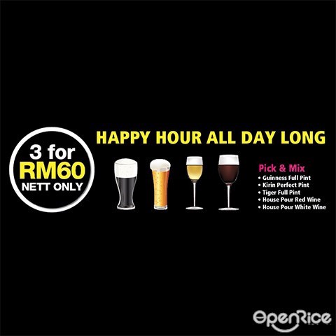 happy hour, promotion, discount