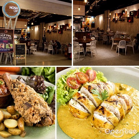 atria, damansara jaya, pj, restaurant, shopping mall, nosh up, cafe