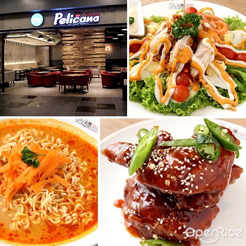 atria, damansara jaya, pj, restaurant, shopping mall, pelicana, korean, fried chicken