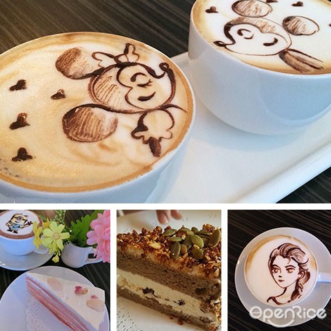  Bookmark Coffee, Croisserie, Nutty Coffee Cheese Cake, Klang Valley, Kuala Lumpur