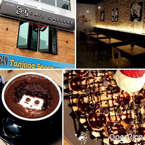 5.1 cafe gallery, sri petaling, food, new restaurant
