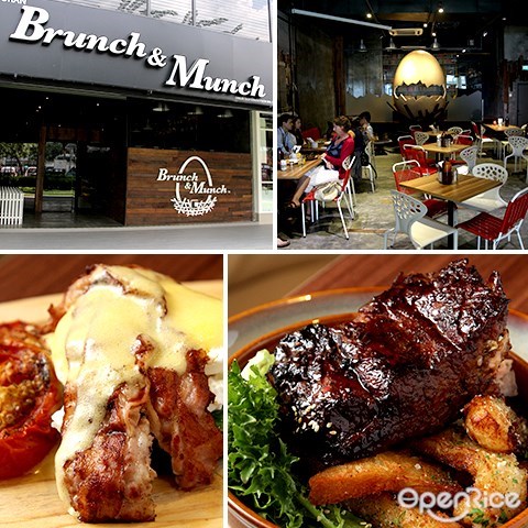 brunch & munch, bar, restaurant, ampang, kl, egg, pork, hot restaurant, november
