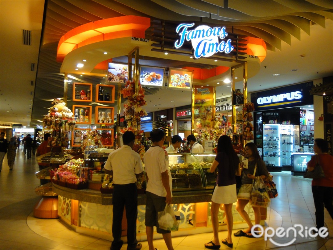 Famous Amos Western Variety Sweets Snack Stall Warung In Seputeh Mid Valley Megamall The Gardens Klang Valley Openrice Malaysia