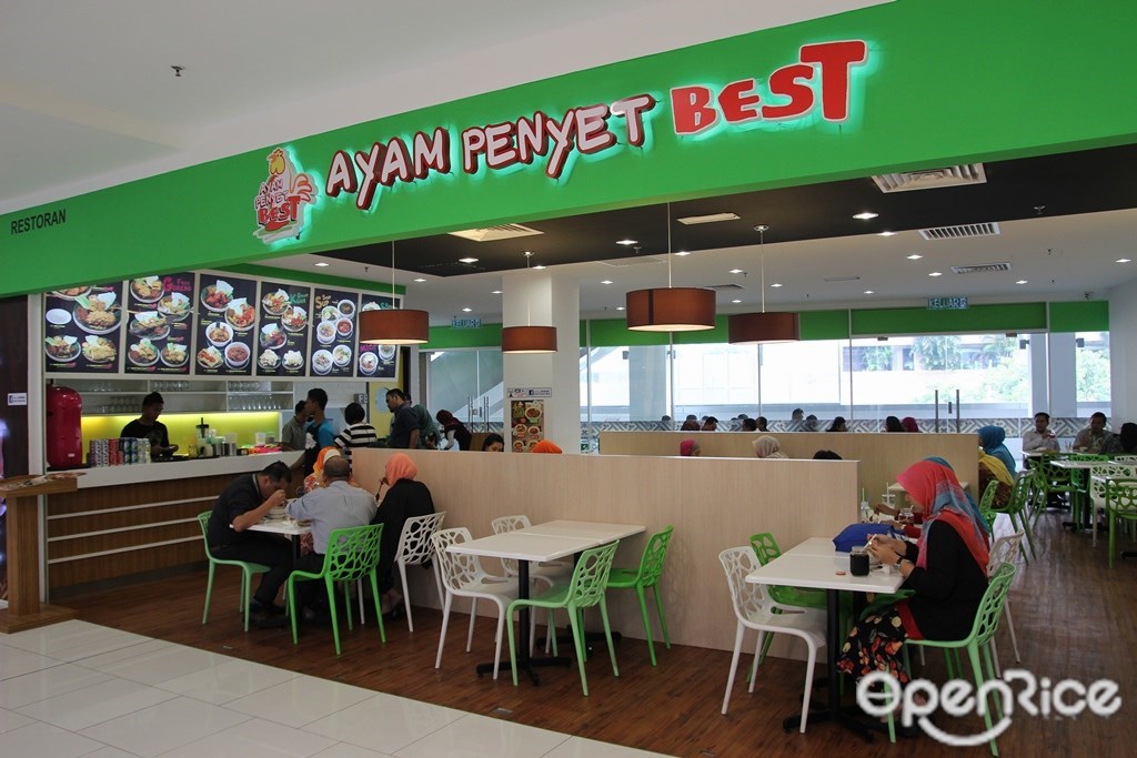 ayam: ayam penyet best quill city mall