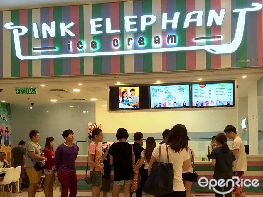 Pink Elephant Ice Cream's Menu Thai Juices / Bubble Tea / Tea