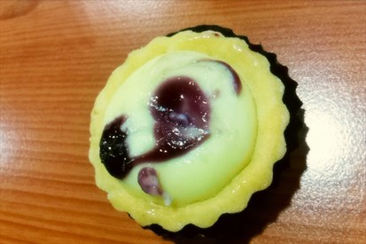 blueberry mini cheese tart