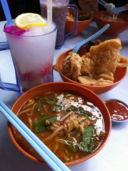 炸料粉(Lasak) + 杂果冰