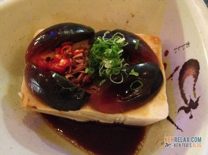 HONG KONG Century Egg Cold Tofu